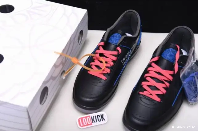 Cheap Blue DJ4375-004 Retro Off-White Jordan Low Black SP 2 0611